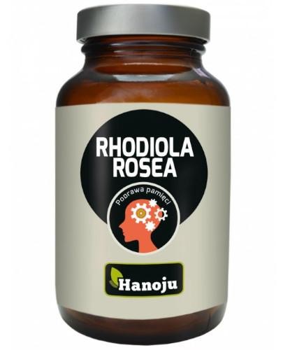 podgląd produktu Hanoju Rhodiola Rosea (Różeniec górski) 400 mg z 3 % Rosavinu 90 kapsułek