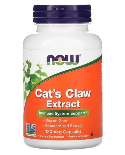 podgląd produktu NOW Foods Cats Claw Extract 120 kapsułek