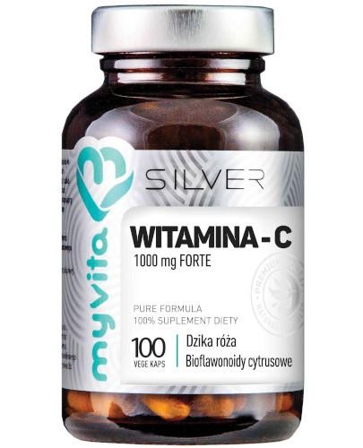 podgląd produktu MyVita Silver Witamina C 1000 mg Forte 100 kapsułek