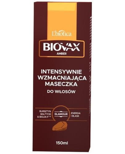 Biovax Amber intensywnie wzmacniająca maseczka do włosów 150 ml 