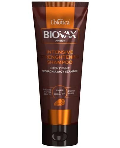 podgląd produktu Biovax Amber intensywnie wzmacniający szampon do włosów 200 ml