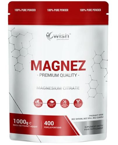 podgląd produktu Wish Magnez (cytrynian magnezu) proszek 1000 g