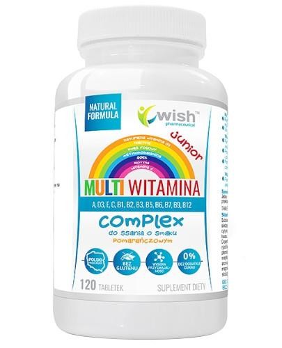 podgląd produktu Wish Multiwitamina Complex Junior 120 tabletek do ssania