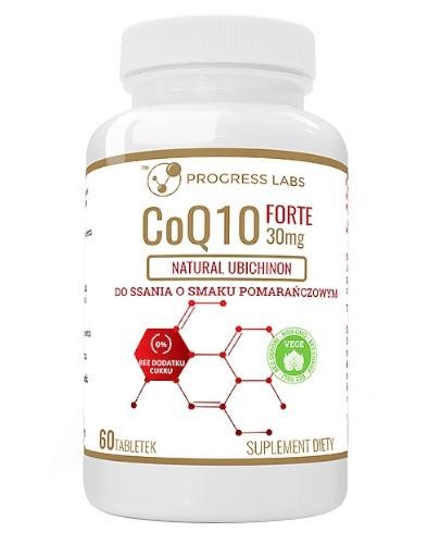 podgląd produktu Progress Labs CoQ10 Forte 30 mg (koenzym Q10) 60 tabletek do ssania