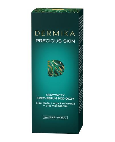 podgląd produktu Dermika Precious Skin odżywczy krem-serum pod oczy 15 ml