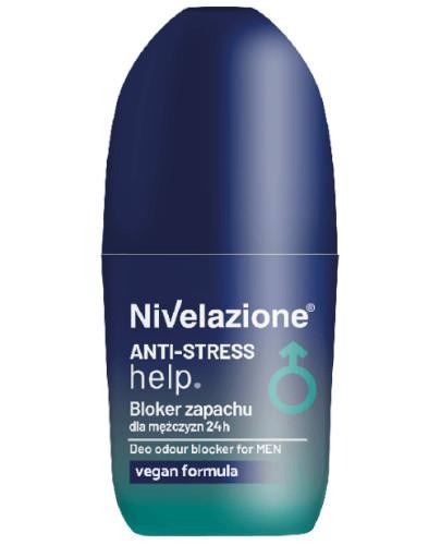 podgląd produktu Farmona Nivelazione Anti-Stress help bloker zapachu dla mężczyzn 24h roll-on 50 ml