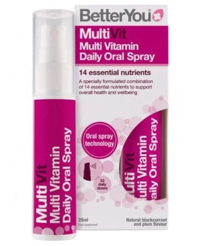 podgląd produktu BetterYou MultiVit Multiwitamina w sprayu 25 ml