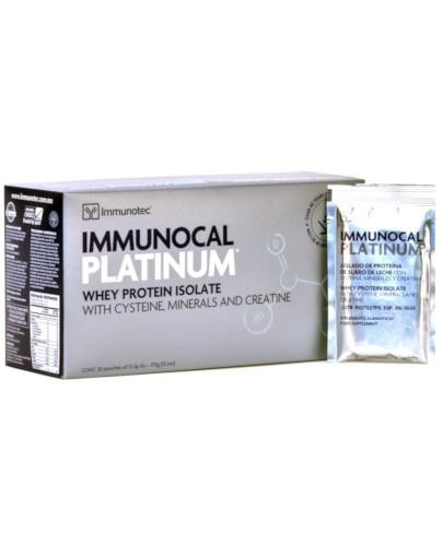 podgląd produktu Immunocal Platinum izolat białka serwatki z kreatyna i składnikami mineralnymi 30 x 12,5 g