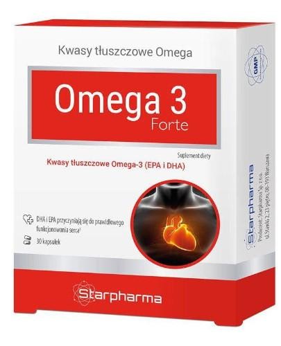 podgląd produktu Starpharma Omega3 Forte 30 kapsułek