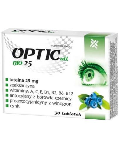 podgląd produktu Opticall Bio25 30 tabletek
