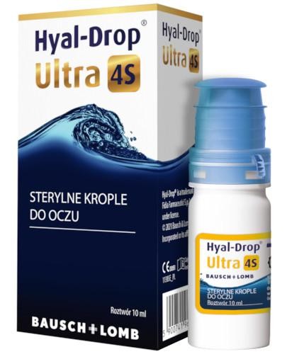 podgląd produktu Hyal-Drop Ultra 4S intensywnie nawilżające krople do oczu 10 ml