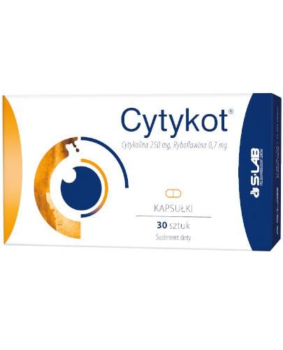 podgląd produktu Cytykot, Cytykolina 250mg, 30 kapsułek