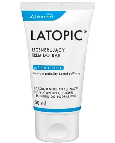 podgląd produktu Latopic krem regenerujący do rąk 50 ml 