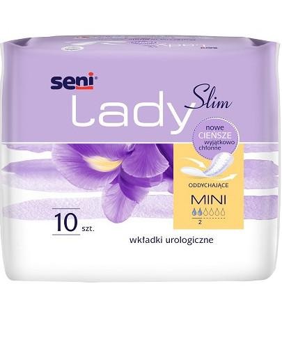 podgląd produktu Seni Lady Slim Mini wkładki urologiczne dla kobiet 10 sztuk