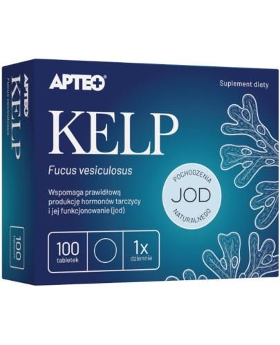 podgląd produktu Apteo Kelp 100 tabletek
