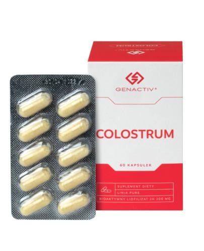 Colostrum Genactiv 60 kapsułek [Colostrum Colostrigen]