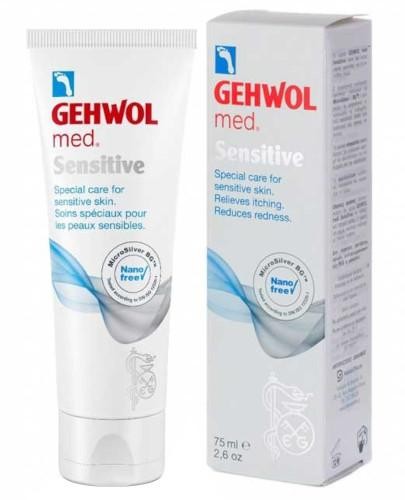 podgląd produktu Gehwol Med Sensitive krem z mikrosrebrem 75 ml