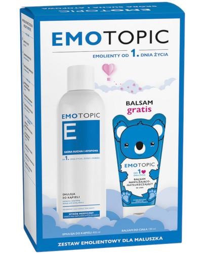 Pharmaceris E Emotopic emulsja do kąpieli 400 ml + balsam nawilżająco-natłuszczając... 