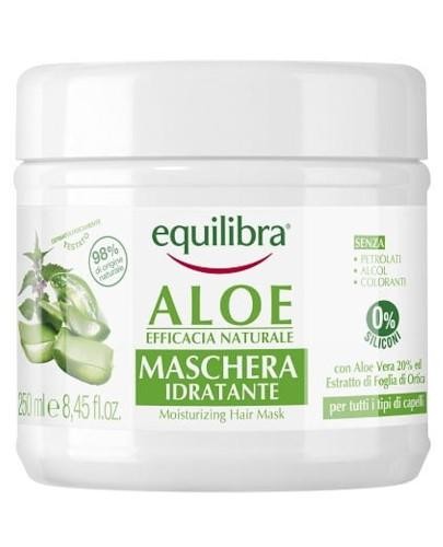 podgląd produktu Equilibra Naturale nawilżająca aloesowa maska do włosów 250 ml