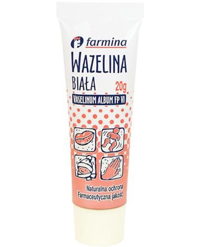 podgląd produktu Farmina Wazelina biała 20 g