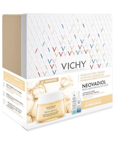 podgląd produktu Vichy Neovadiol Przed menopauzą na dzień XMASS liftingujący krem przywracający gęstość skóry 50 ml + 2 miniprodukty [ZESTAW]