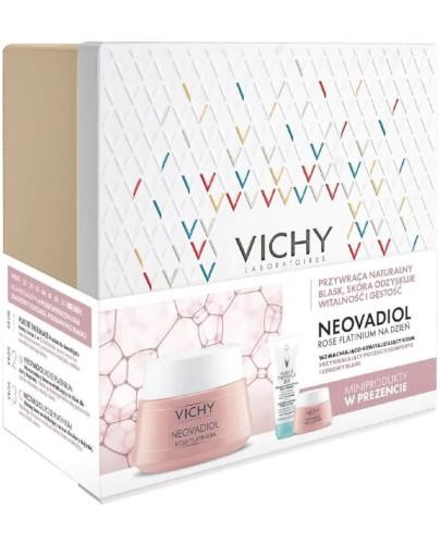 podgląd produktu Vichy Neovadiol Rose Platinium XMASS krem do twarzy wzmacniająco-rewitalizujący na dzień 50 ml + 2 miniprodukty [ZESTAW]