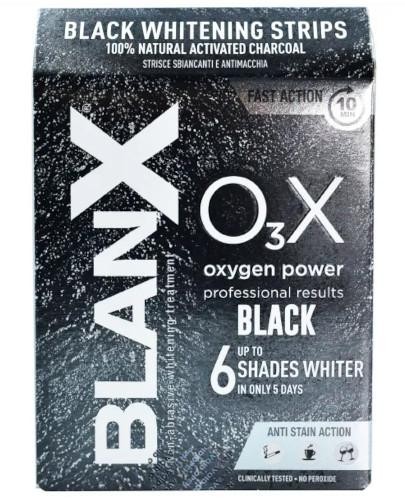 BlanX O3X Black paski wybielające 10 sztuk 