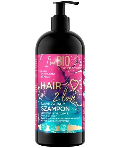 podgląd produktu Eveline Hair 2 Love szampon nawilżający 400 ml