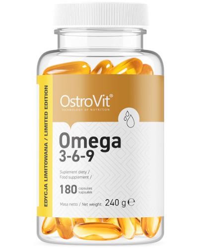 podgląd produktu OstroVit Omega 3-6-9 180 kapsułek
