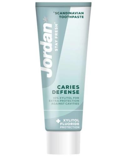 podgląd produktu Jordan Stay Fresh Caries Defense pasta do zębów 75 ml