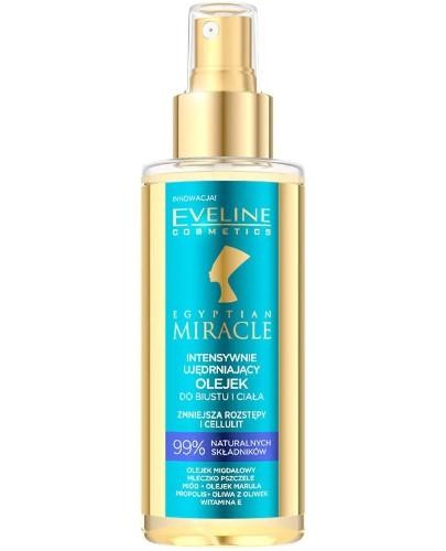 podgląd produktu Eveline Egyptian Miracle ujędrniający olejek do biustu i całego ciała 150 ml