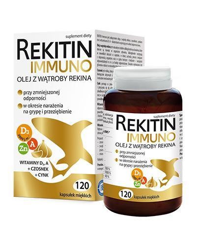 podgląd produktu Rekitin Immuno 120 kapsułek