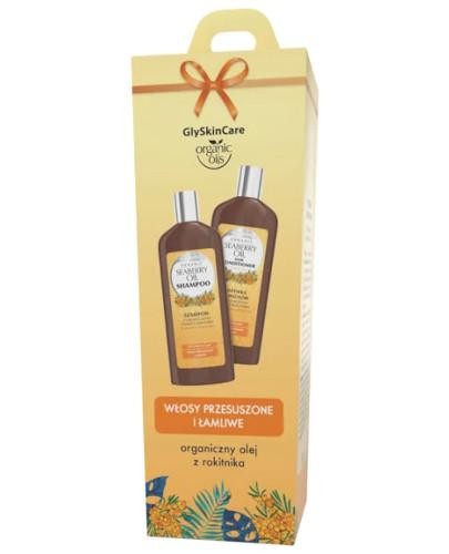 podgląd produktu GlySkinCare Seaberry Oil szampon do włosów 250 ml i odżywka do włosów 250 ml [ZESTAW]