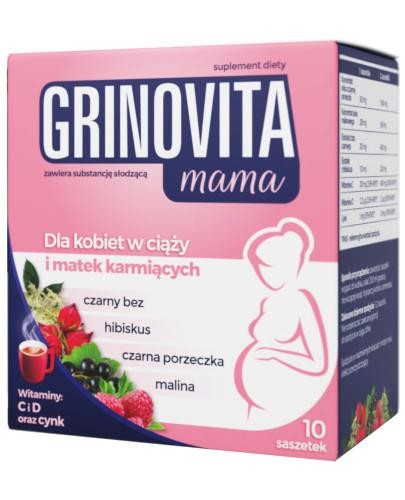 podgląd produktu Grinovita mama 10 saszetek