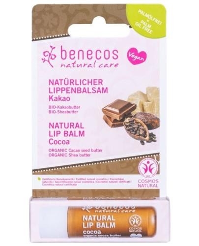 podgląd produktu Benecos naturalny balsam do ust Kakao 4,7 g