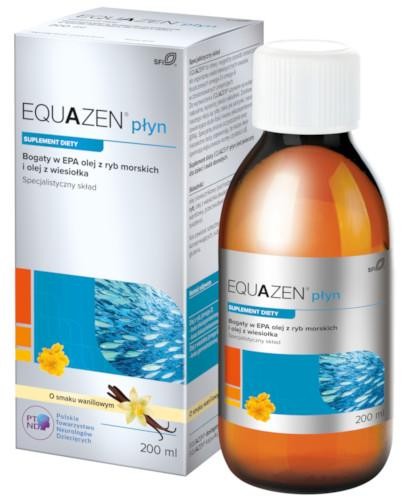 podgląd produktu Equazen płyn o smaku waniliowym 200 ml