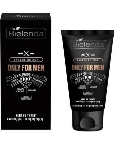 Bielenda Only For Men Barber Edition krem nawilżająco-energetyzujący 50 ml [Kup 2 produ... 