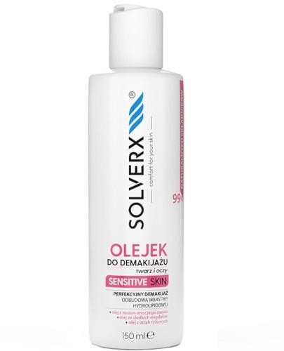 podgląd produktu Solverx Sensitive Skin Woman olejek do demakijażu 150 ml
