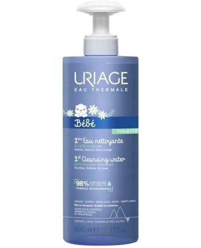 podgląd produktu Uriage Bebe 1st woda oczyszczająca dla dzieci 500 ml