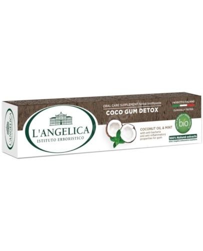 podgląd produktu LAngelica Coco Gum Detox pasta do zębów 75 ml