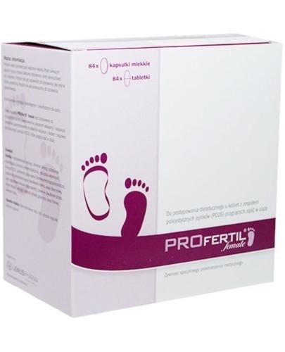 podgląd produktu ProFertil Female 84 tabletki + 84 kapsułki
