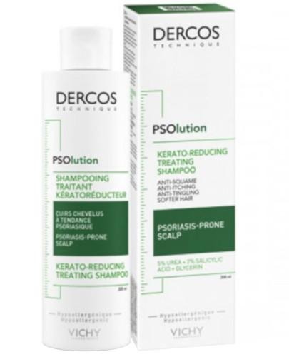 podgląd produktu Vichy Dercos PSOlution szampon keratolityczny 200 ml