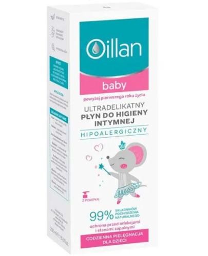 podgląd produktu Oillan Baby ultradelikatny płyn do higieny intymnej 200 ml