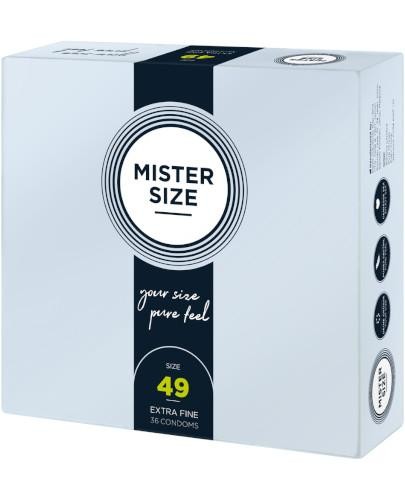 podgląd produktu Mister Size prezerwatywy 49 mm 36 sztuk