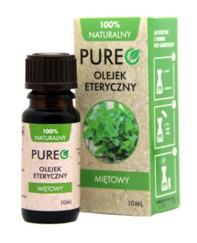 podgląd produktu Pureo naturalny olejek eteryczny miętowy 10 ml