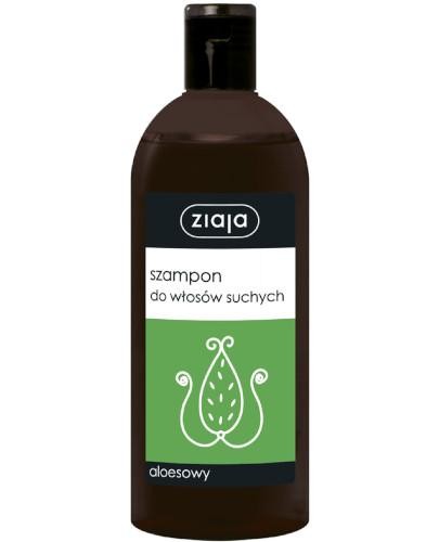 podgląd produktu Ziaja Aloesowy szampon do włosów suchych 500 ml