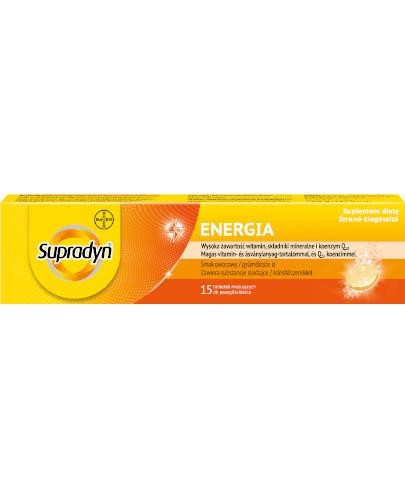 podgląd produktu Supradyn Energia 15 tabletek musujących