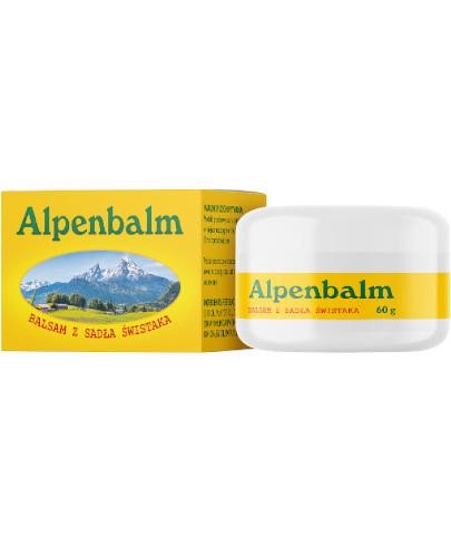 podgląd produktu Alpenbalm balsam z sadła świstaka rozgrzewający 50 ml