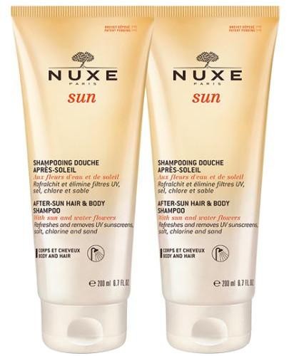 podgląd produktu Nuxe Sun pielęgnacyjny żel pod prysznic po opalaniu 2x 200 ml [DWUPAK]