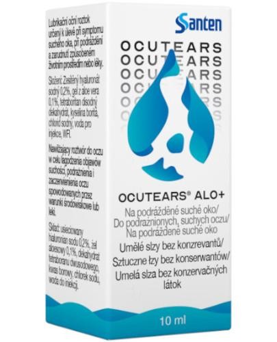 podgląd produktu Ocutears Alo+ 0,2% krople do oczu 10 ml